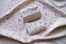 Load image into Gallery viewer, Flower Meadow Towel, Handprinted Cotton Kitchen Towel
