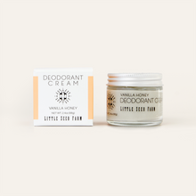 Load image into Gallery viewer, Little Seed Farm - Vanilla Honey Deodorant Cream - Spring Seasonal
