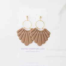 Load image into Gallery viewer, Nicole Christina Company - Polymer Clay Dangle Earrings-Willow: Dusty Lilac
