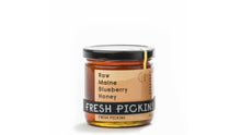 Load image into Gallery viewer, Fresh Pickins - Raw Maine Blueberry Honey | Raw Unfiltered Honey (10z)
