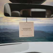 Load image into Gallery viewer, Weekend Hanging Air Freshener
