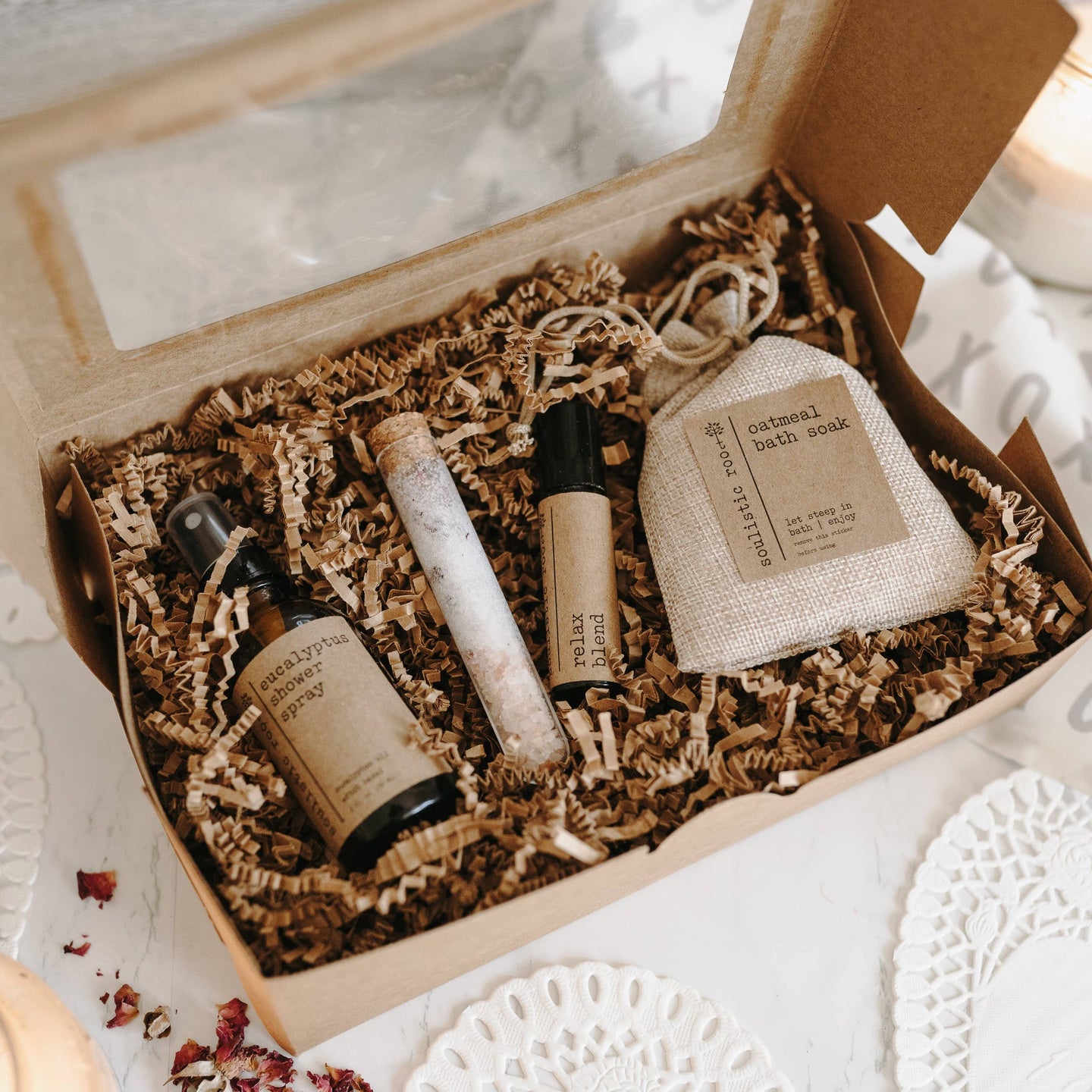 Essential Oils & Self Care Gifts - Bath Gift Set