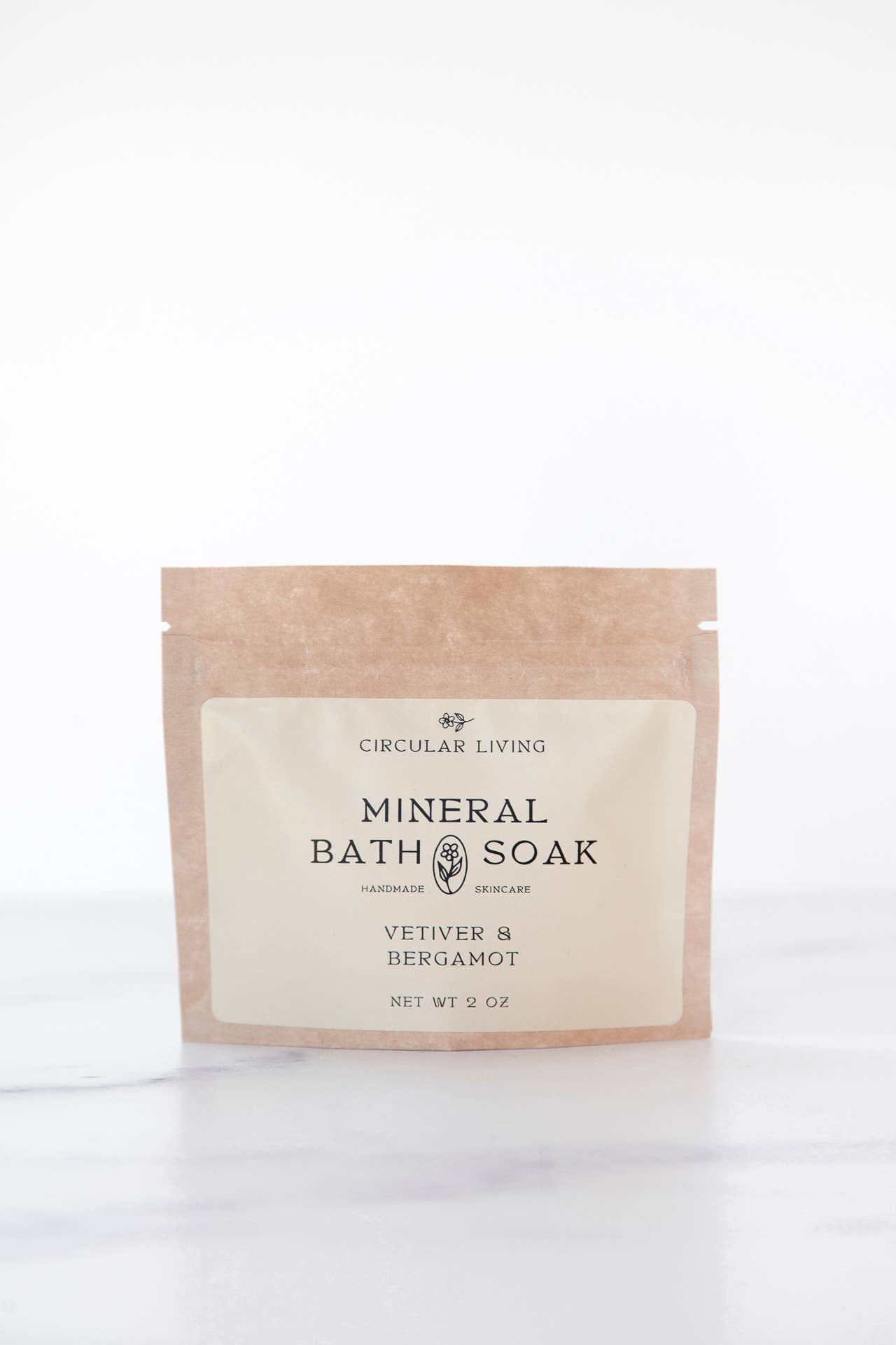 Circular Living - Mineral Bath Soak Sachet, Vetiver & Bergamot