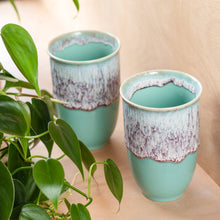 Load image into Gallery viewer, Nova Ceramics Travel Mugs - Nebula Ceramic Travel Mug – 12oz with Lid &amp; Sleeve
