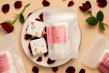 Load image into Gallery viewer, Rose Garden Botanical Shower Steamers - Rose Lavender
