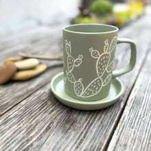 Load image into Gallery viewer, Living Goods by Ore’ Originals - Cuppa Color Mug | Prickly Pear Cactus
