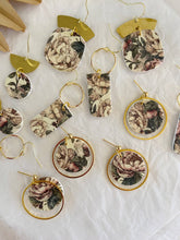 Load image into Gallery viewer, ClayThings Shoppe - Fall Floral, Polymer Clay Earrings, Earrings Polymer Clay
