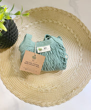 Load image into Gallery viewer, The &quot;One Tripper&quot; HUGE Mesh Market Bag | Zero Waste: Tropical Blue - Me Mother Earth
