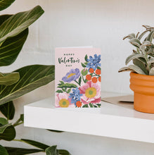Load image into Gallery viewer, Paper Anchor Co. - Vibrant Flora Valentine's Greeting Card | Love &amp; Friendship
