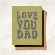 Load image into Gallery viewer, Daydream Prints - Love You Dad Card | Dad Birthday Card | Cool Dad Card
