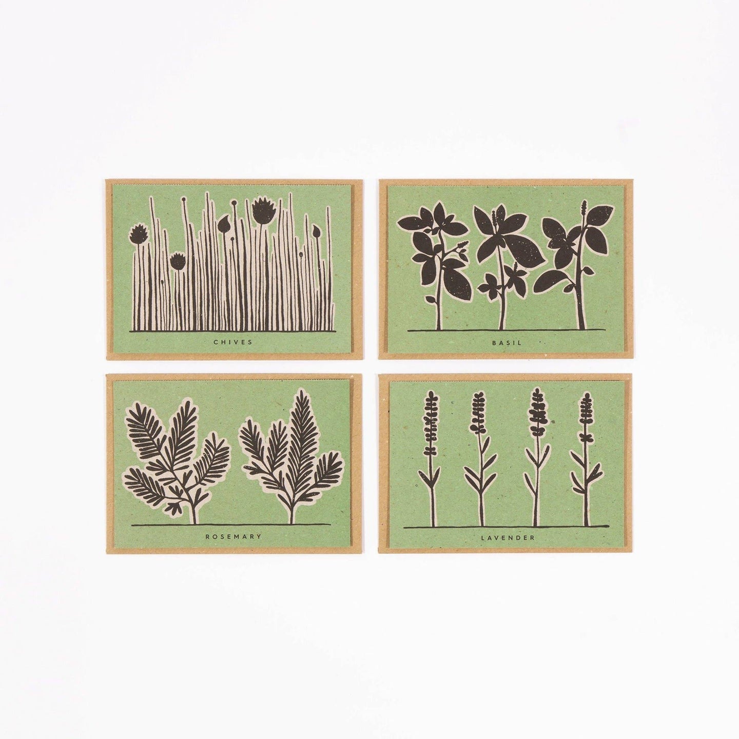 Herb Recipe Notecard Pack (x4)