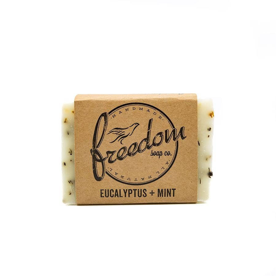 4 oz. Eucalyptus + Mint Soap