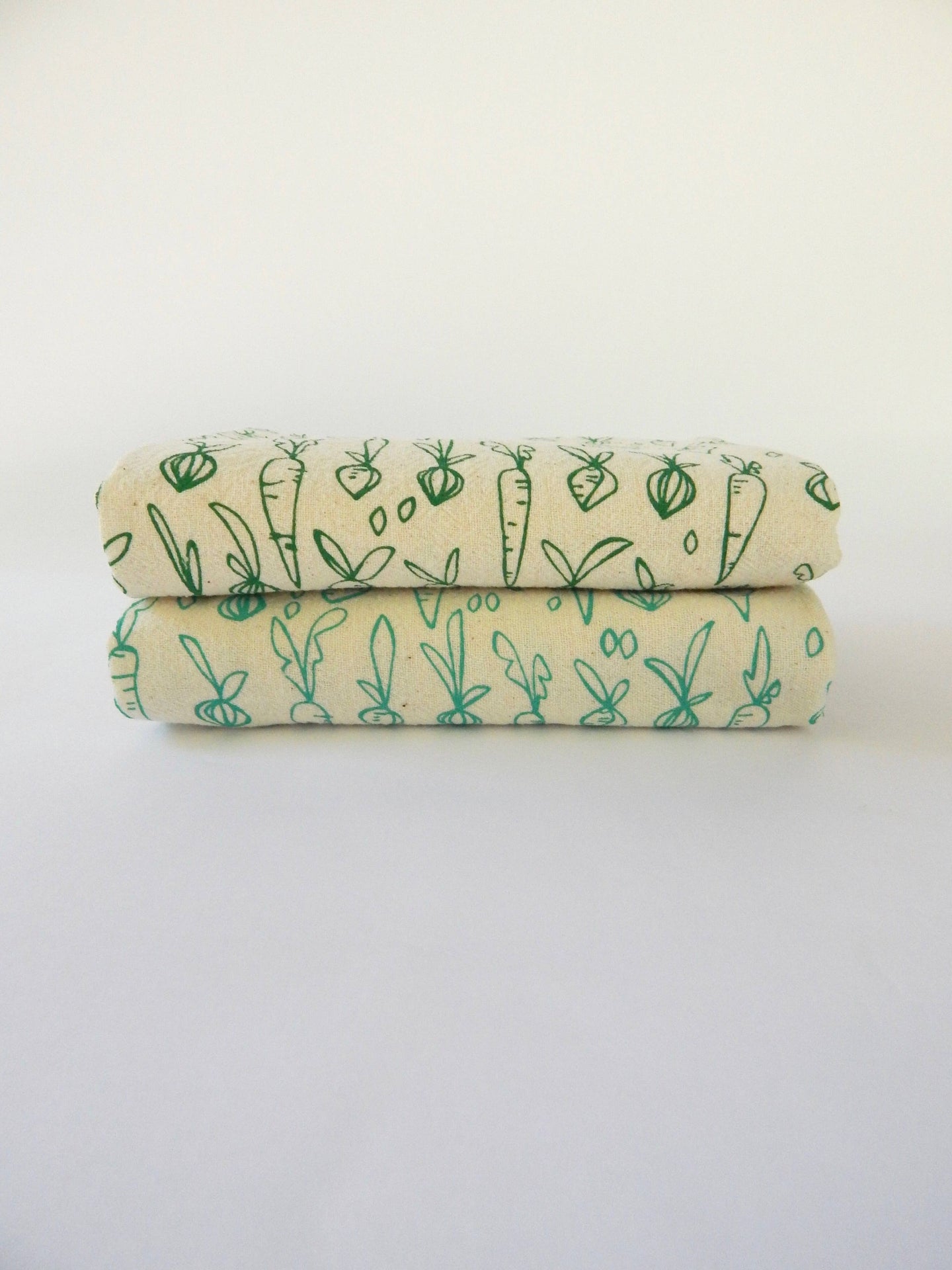 Root Vegetable Kitchen Towel, Tea Towel