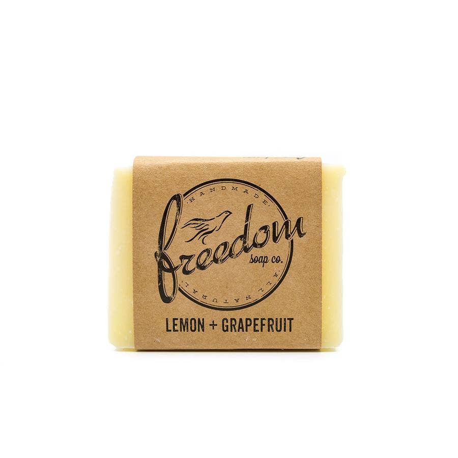Lemon + Grapefruit Soap - Freedom Soap Company
