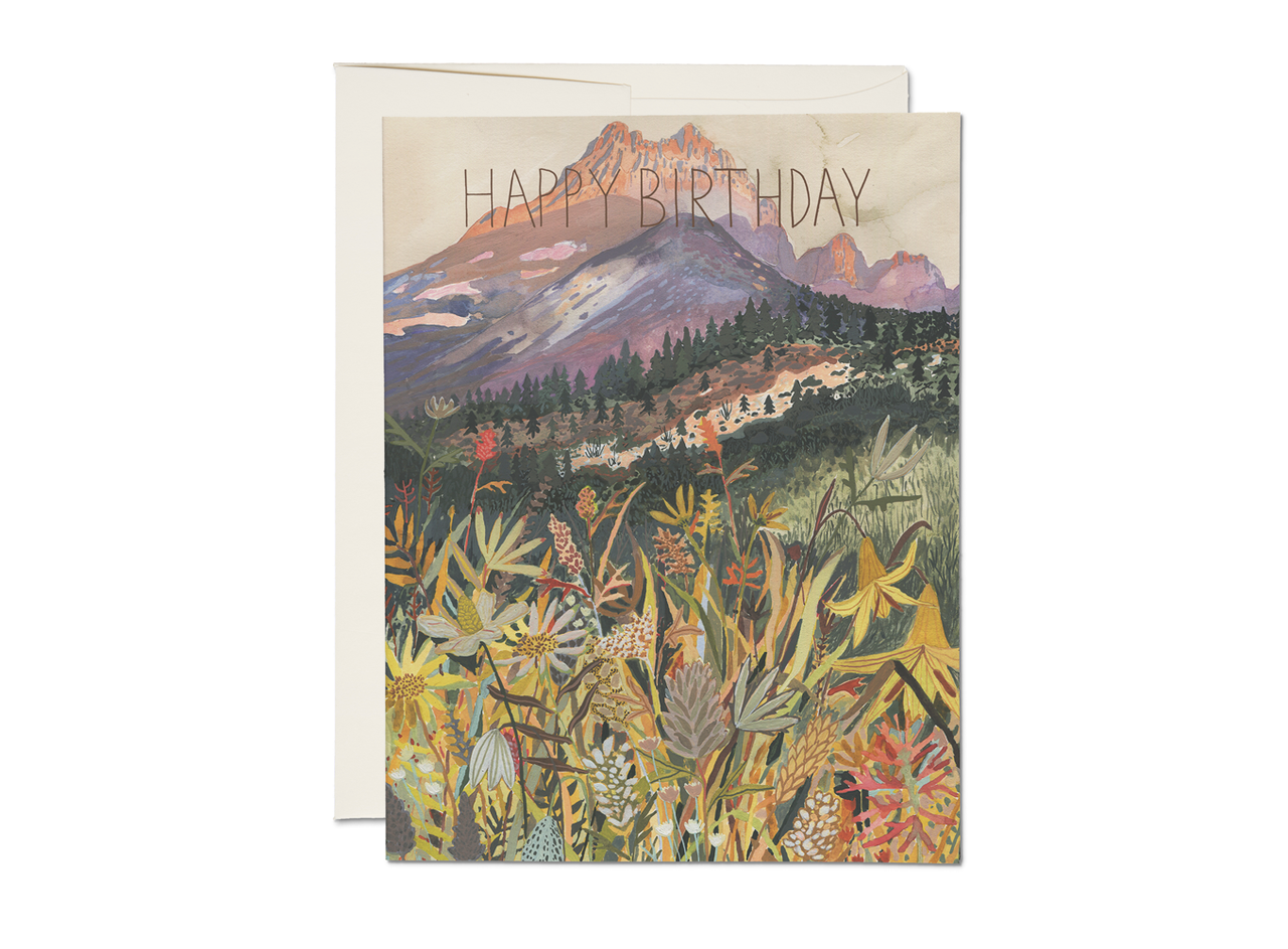 Colorado happy birthday greeting card
