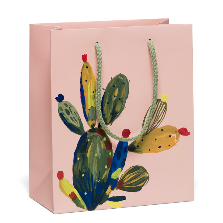 Cactus Rose gift bag