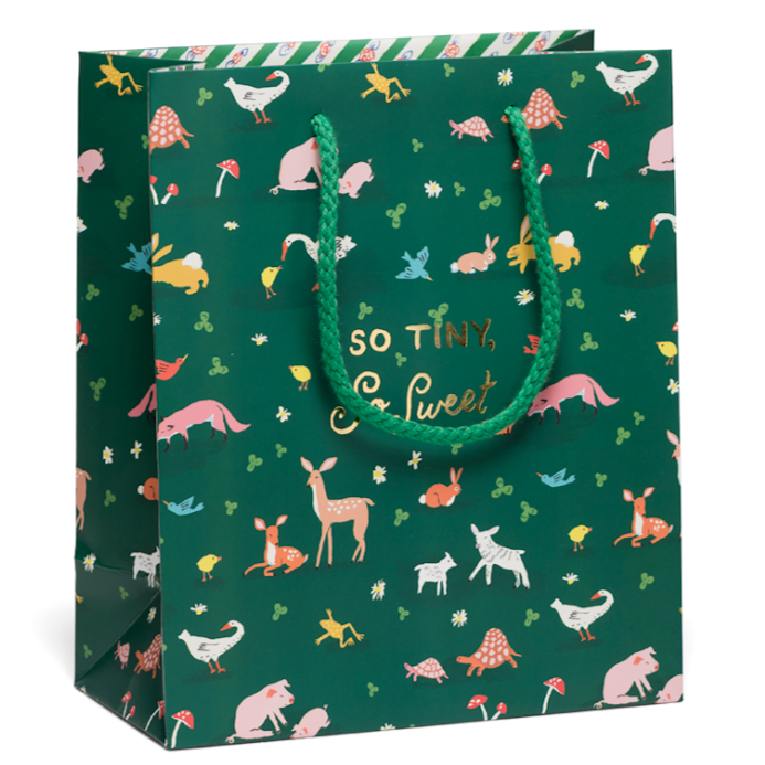 Tiny Animals baby gift bag