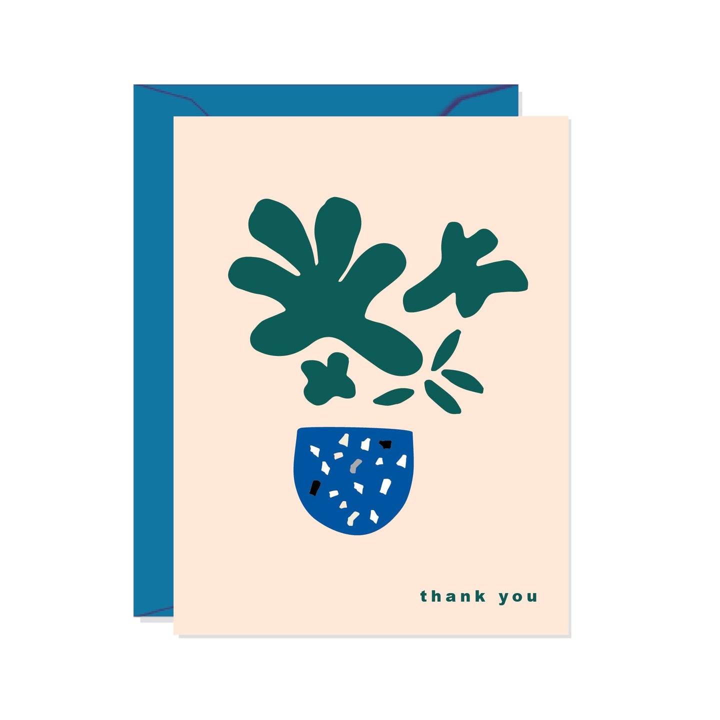 Confetti Riot - Thank You Plant Card