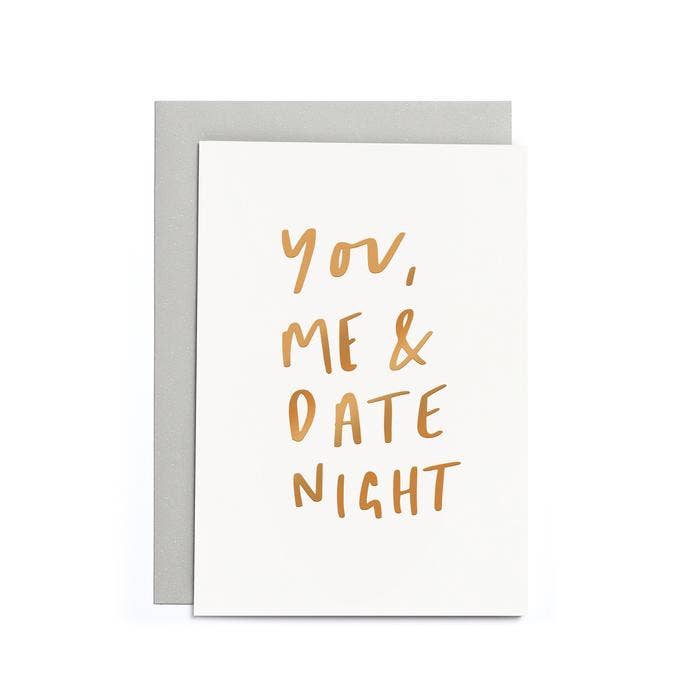 Date Night Small Card - Fun Anniversary Card
