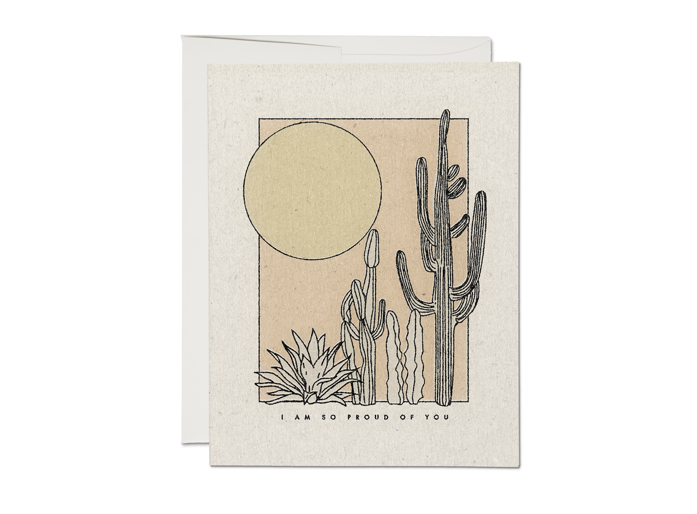 Congratulations Desert Sunrise greeting card