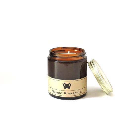Mango Pineapple Soy Candle - W.V. Candle Co. - 3.5 oz
