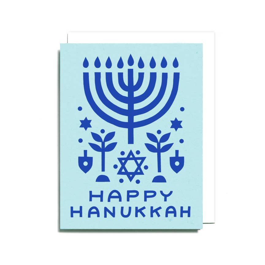 Worthwhile Paper - Happy Hanukkah Collage Card