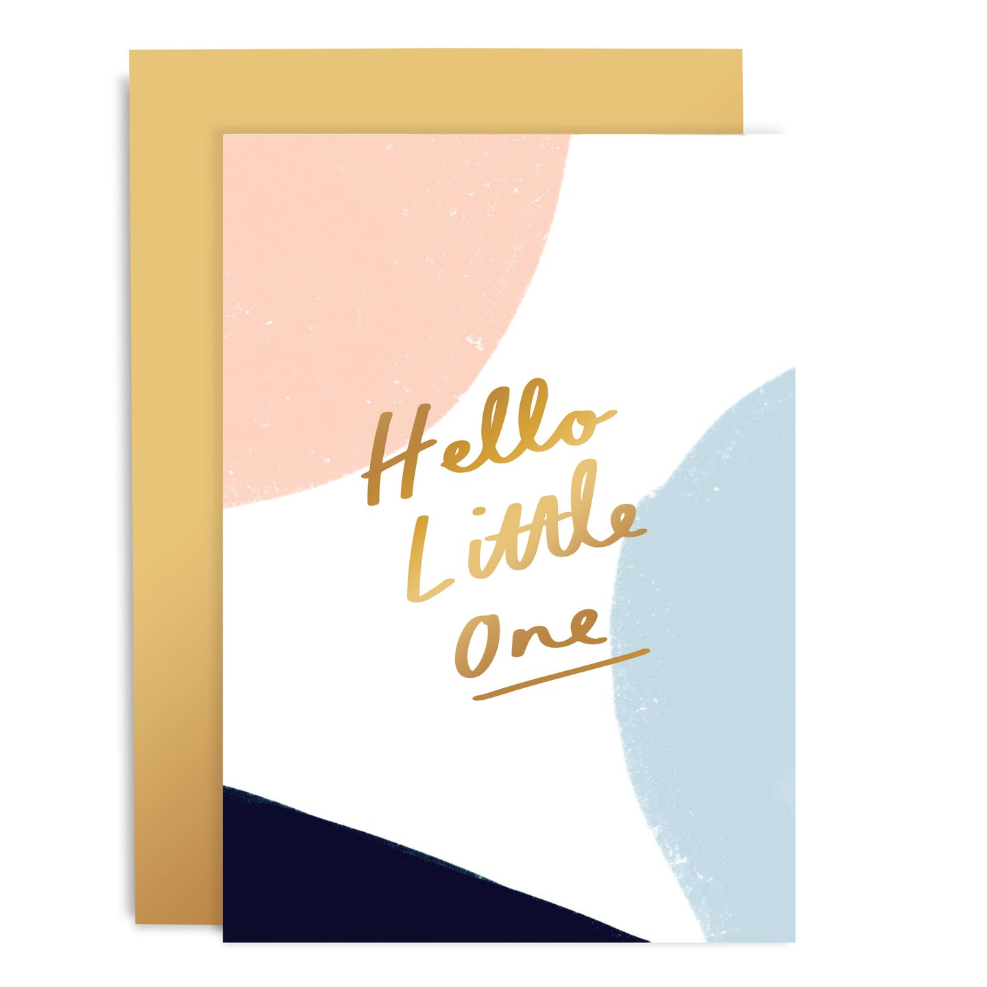 Hello Little One Brushworks Card