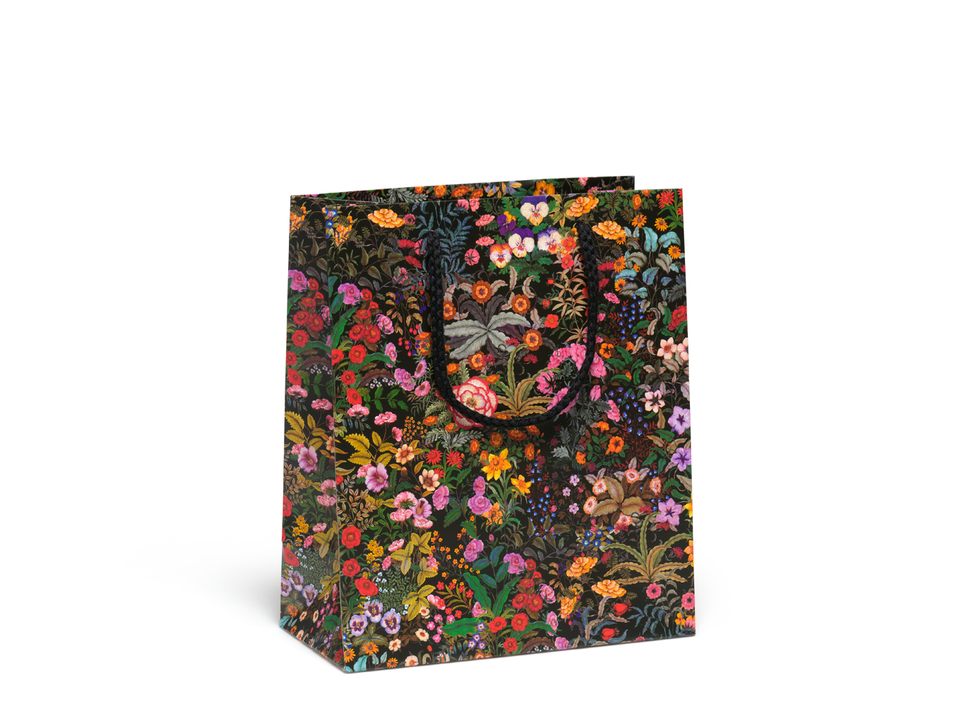 Red Cap Cards - Meadow Black gift bag
