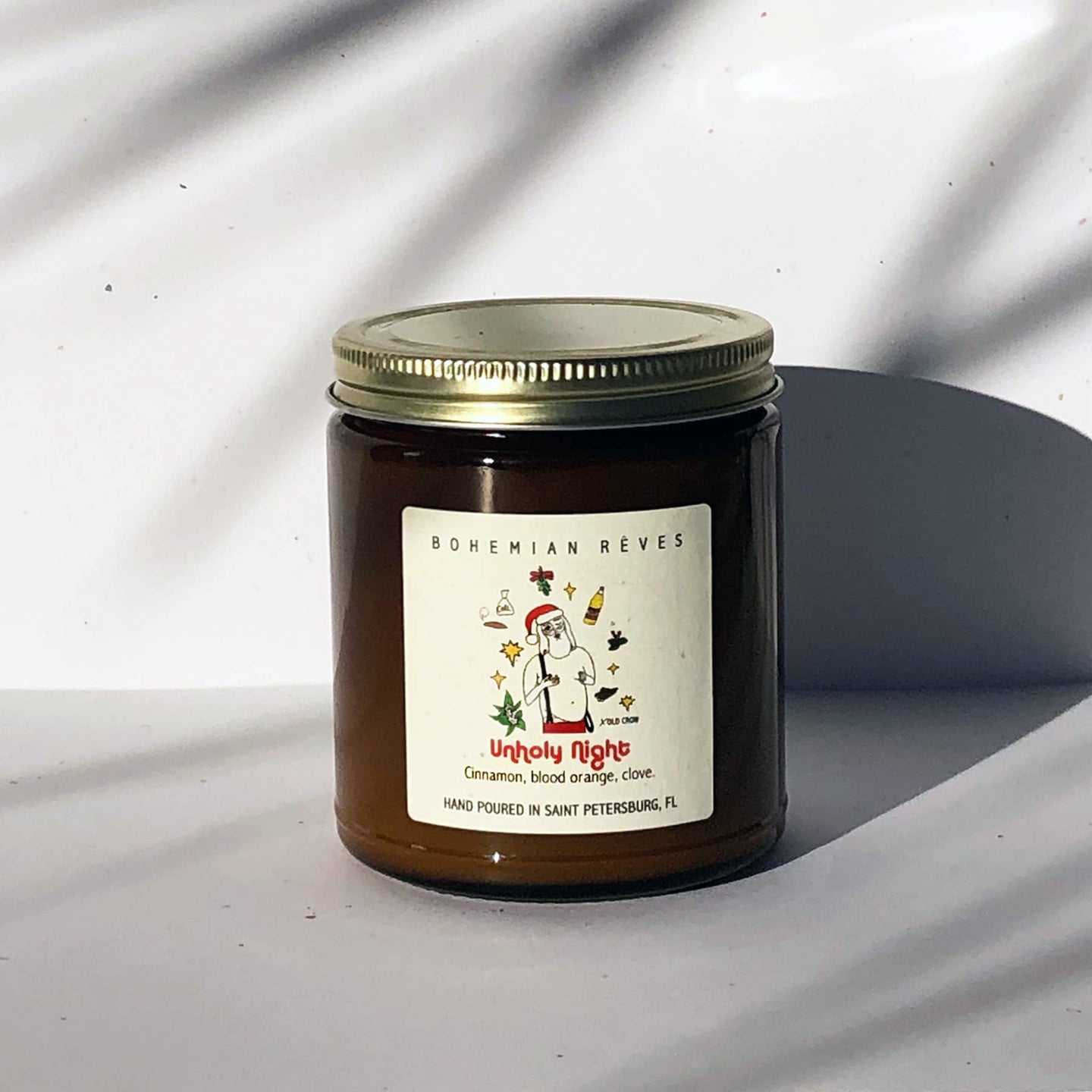 Unholy Night Holiday Candle