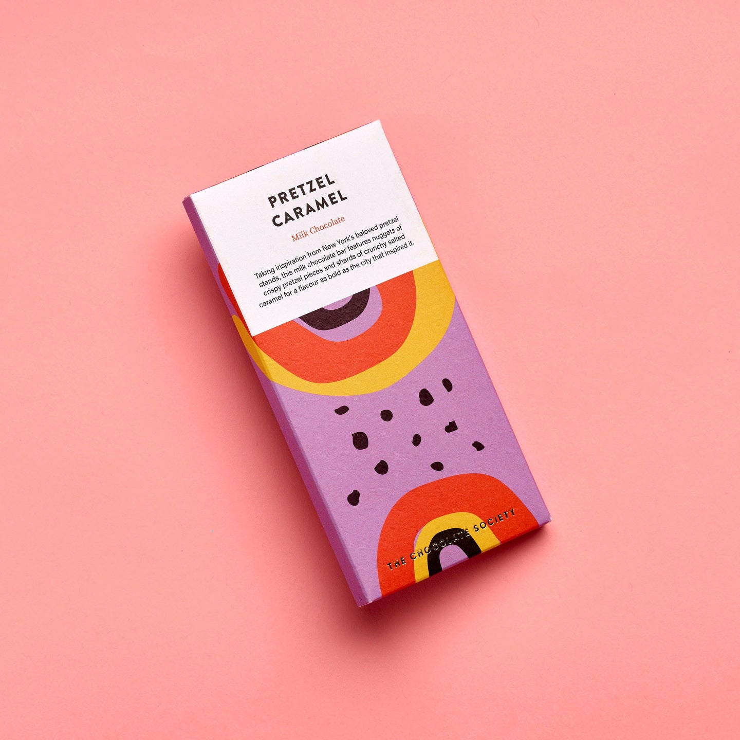 Pretzel Caramel Chocolate Bar  - The Chocolate Society