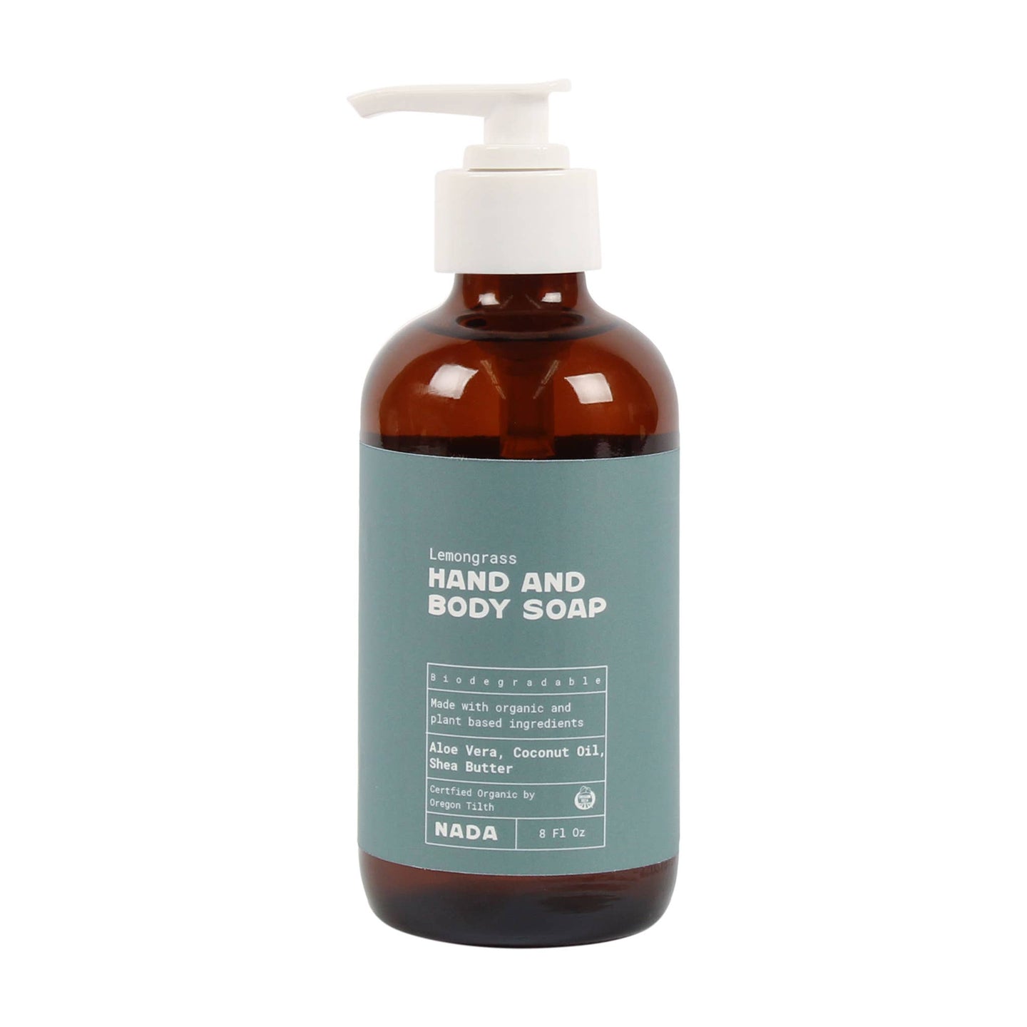 The Nada Shop - Organic Hand and Body Soap Lemongrass