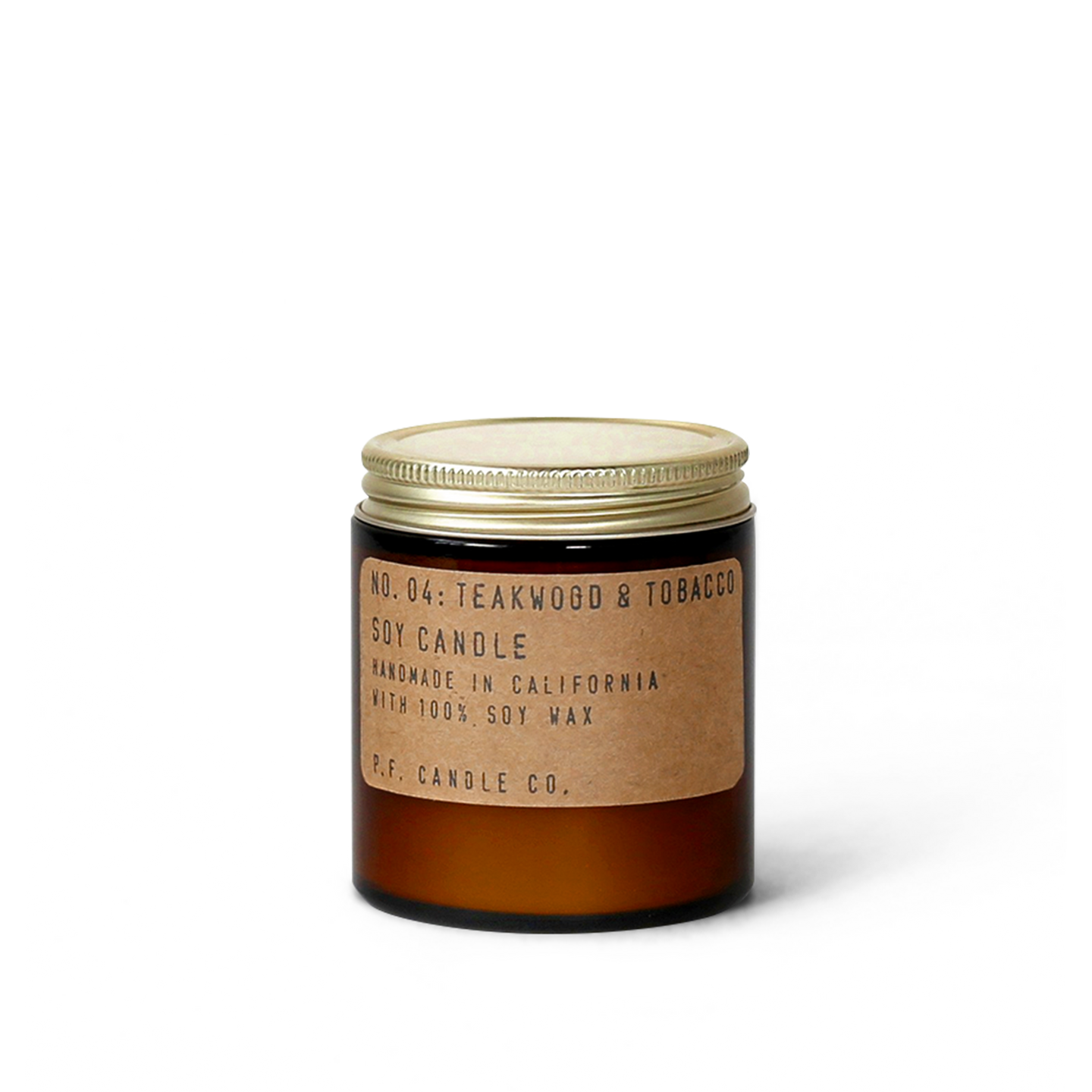 Teakwood & Tobacco - 3.5 oz Mini Soy Candle