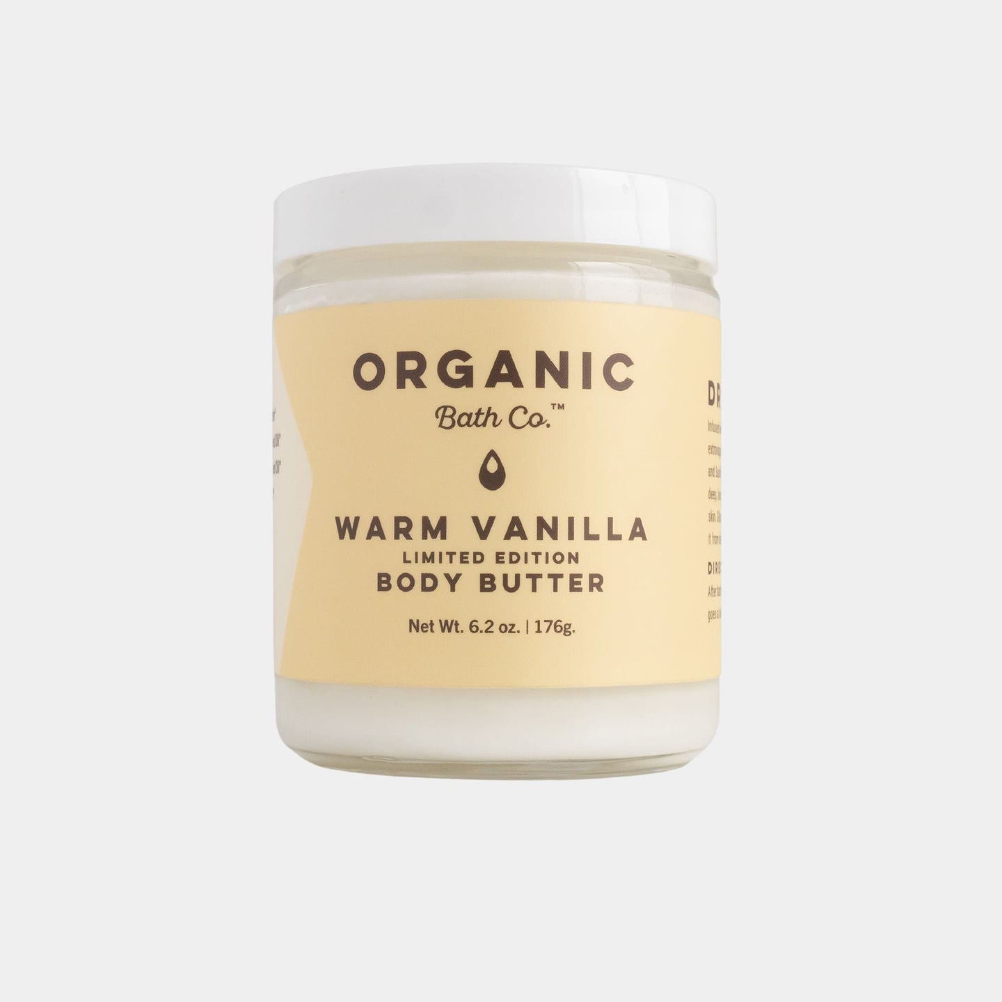 Organic Bath Co. - Warm Vanilla Organic Body Butter