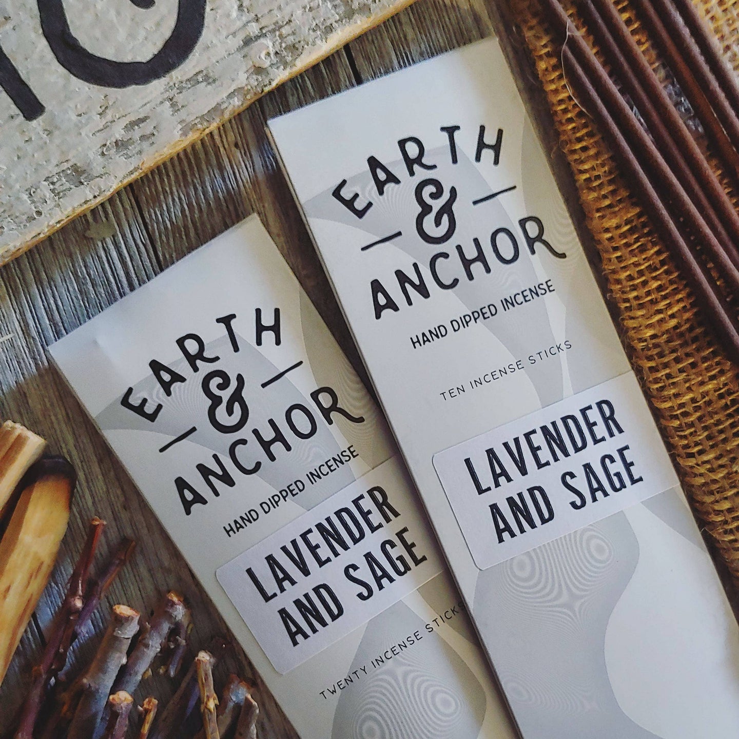 Lavender & Sage Incense