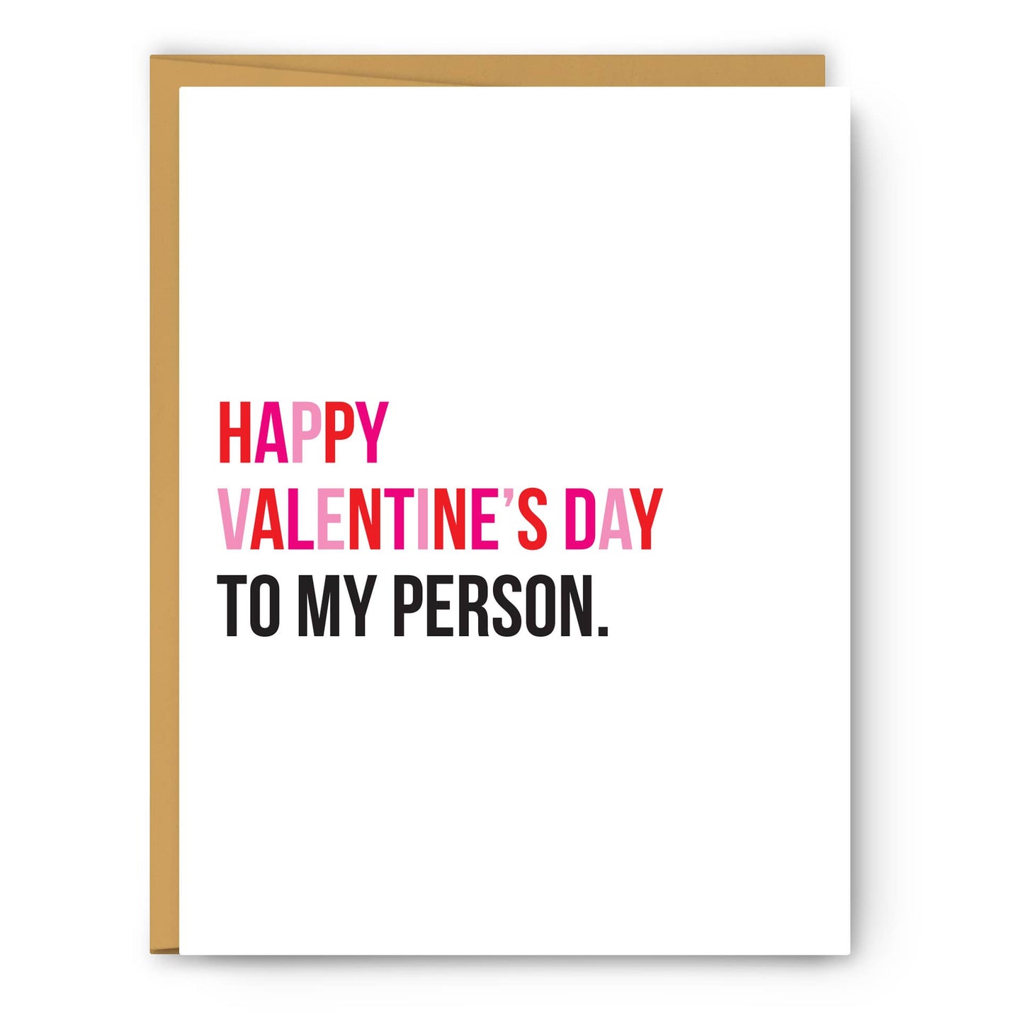 To My Person - Valentine's Day Card