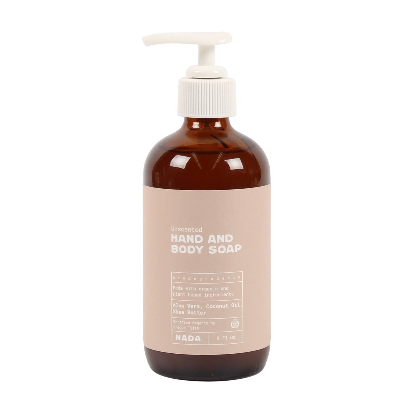 The Nada Shop - Organic Hand and Body Soap Unscented