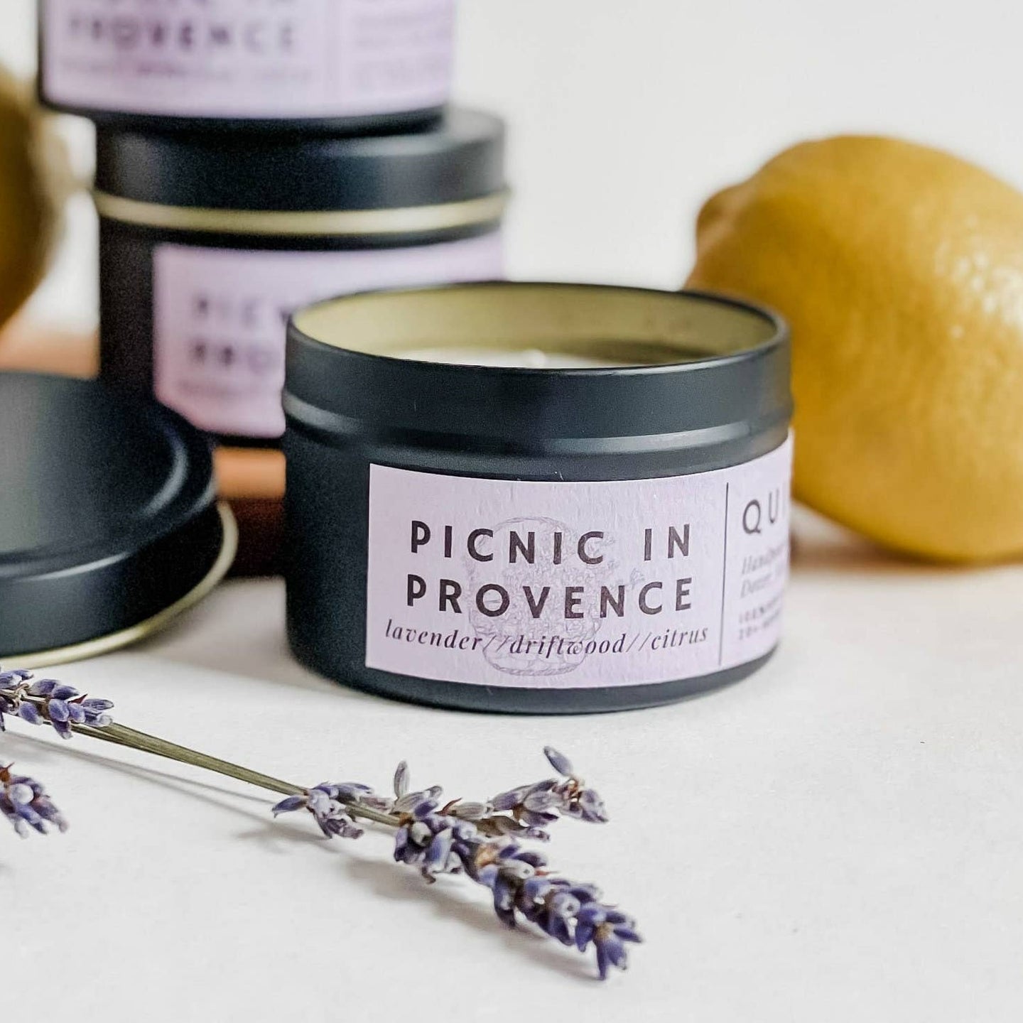 Picnic In Provence 3 Oz Soy Tin