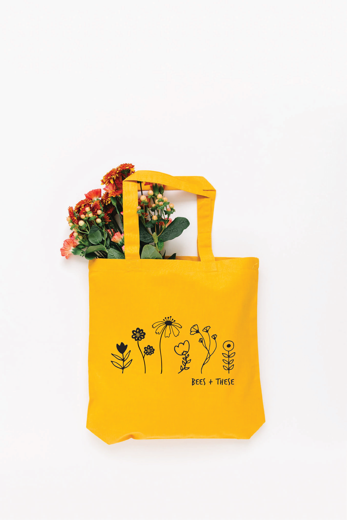 Bees + These Tote Bag