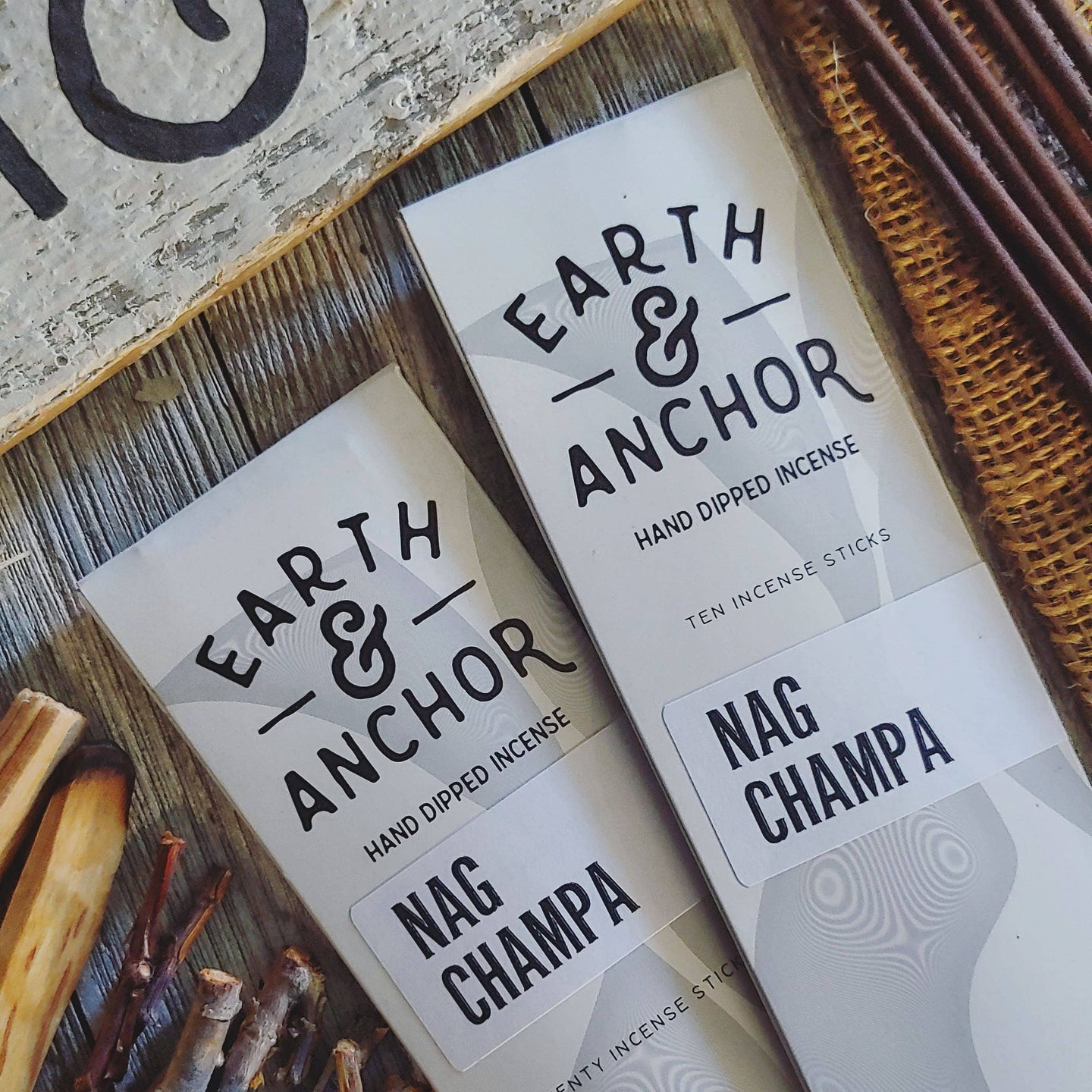 Earth & Anchor Soap Co. - Nag Champa Incense