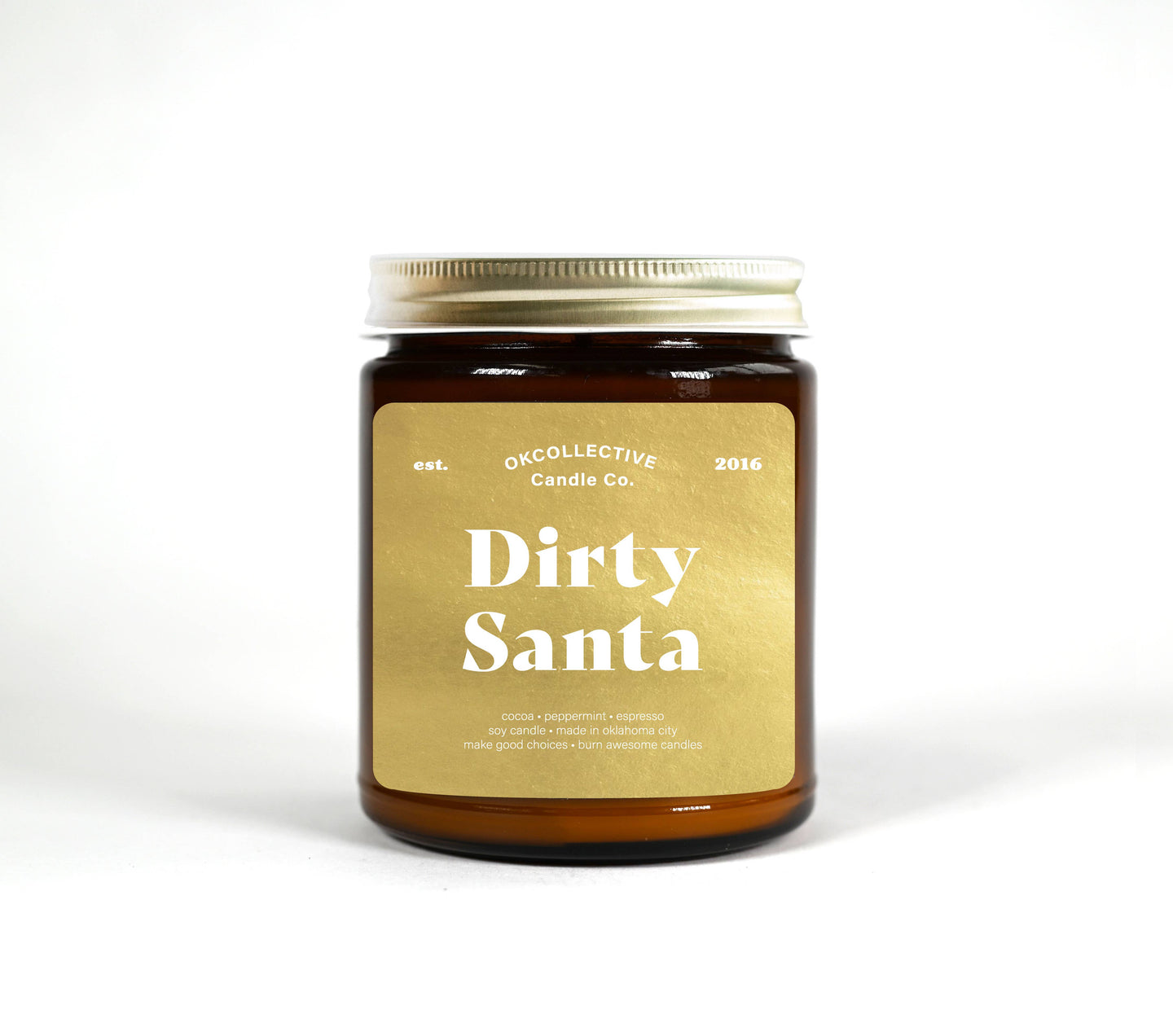 Dirty Santa Holiday Soy Candle
