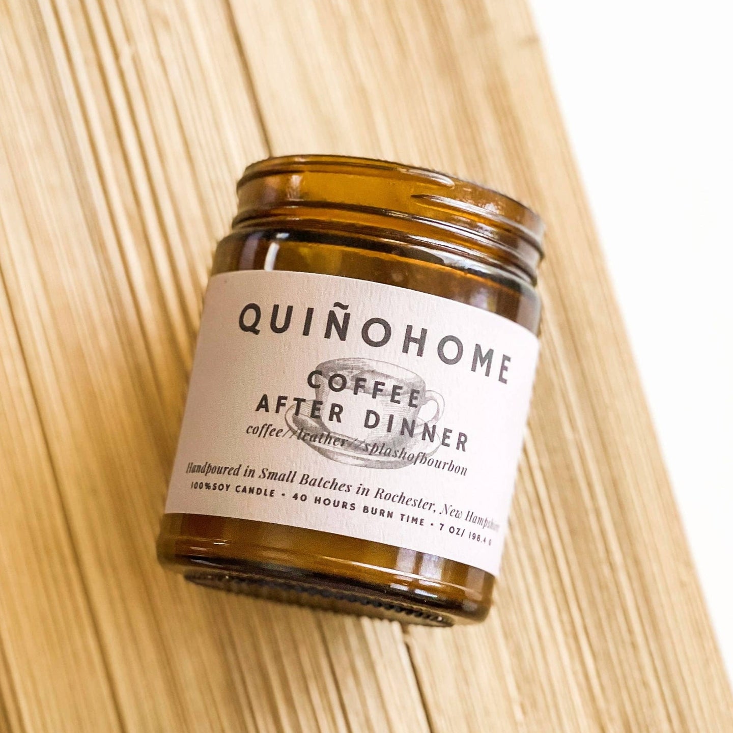 Coffee After Dinner 7oz Soy Candle Jar