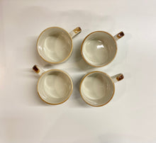 Load image into Gallery viewer, Set of 4 Sunnycraft Stoneware Mugs
