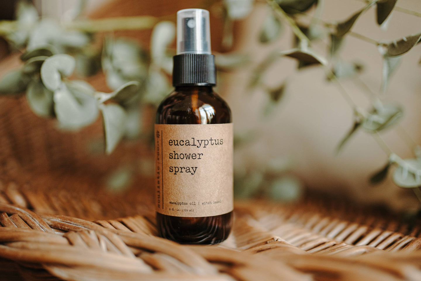 4oz. Eucalyptus Shower Spray | Aromatherapy Steam Spray