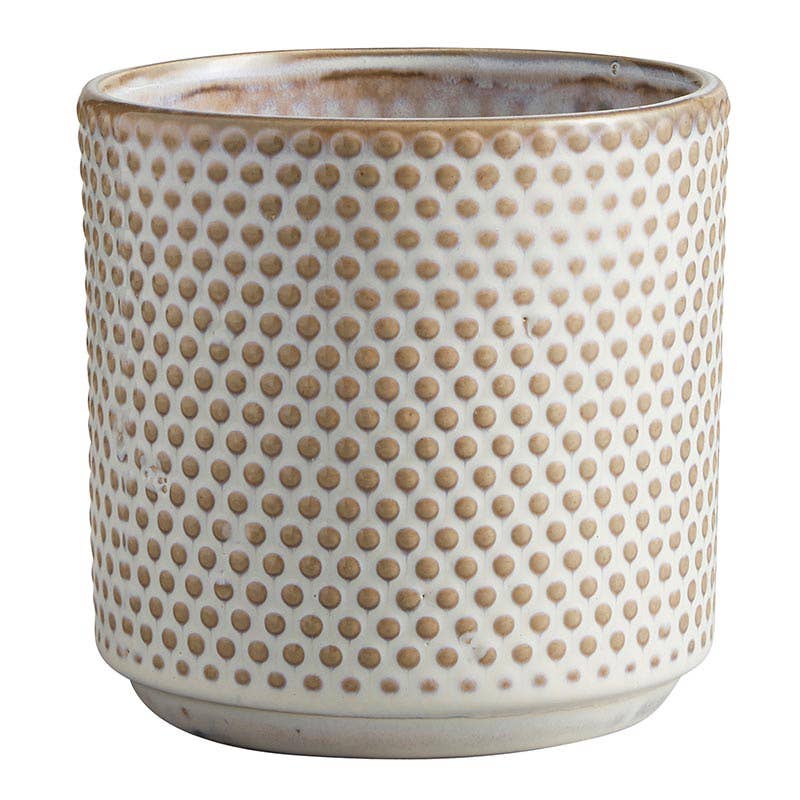Modern planter - Dotted Planter Pot Lrg