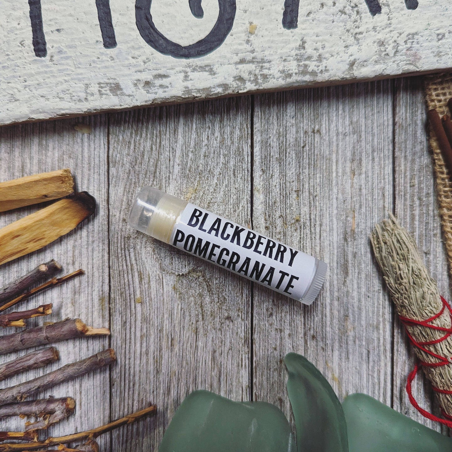 Blackberry Pomegranate Vegan Lip Balm