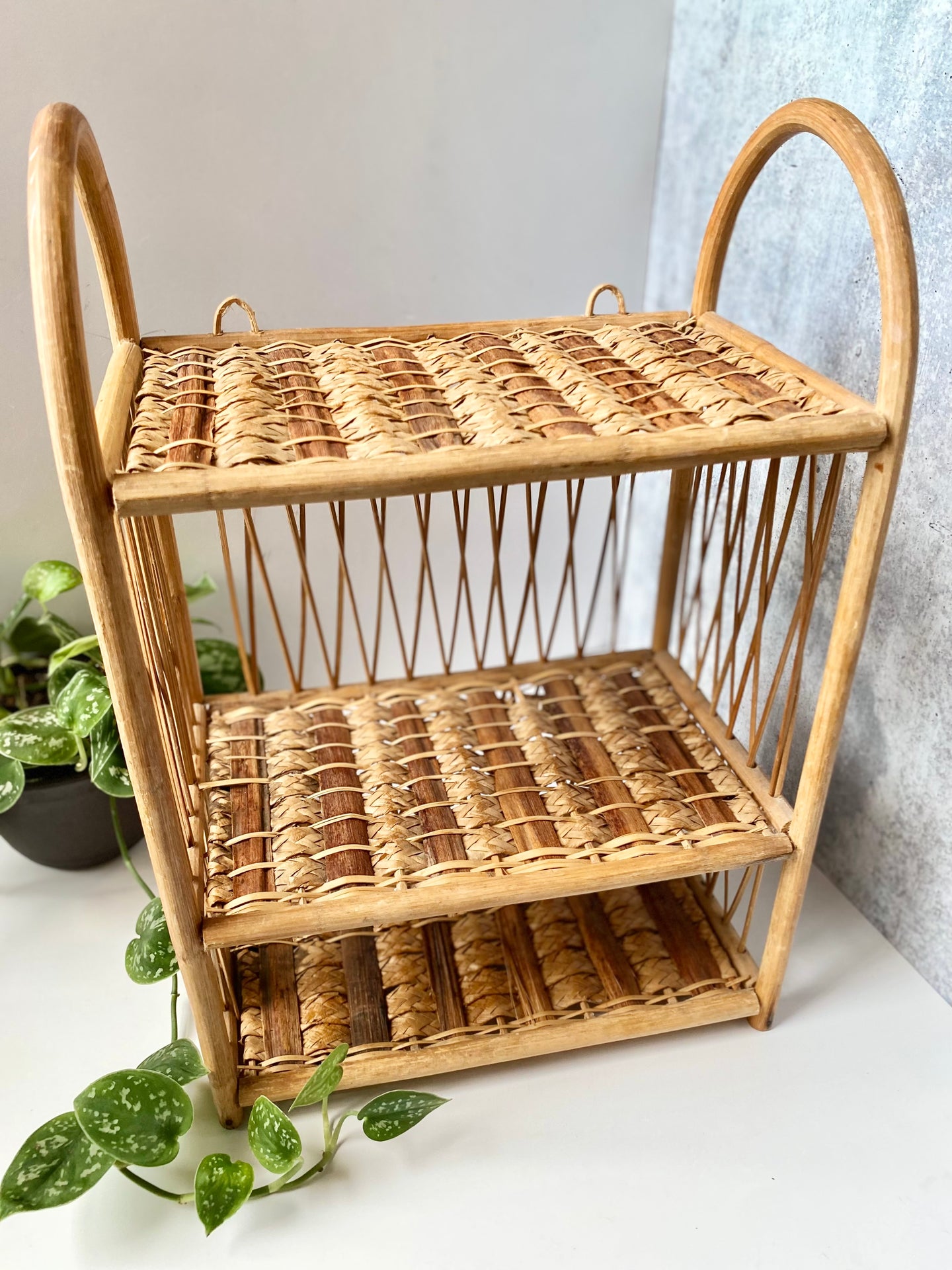 Rattan Shelf