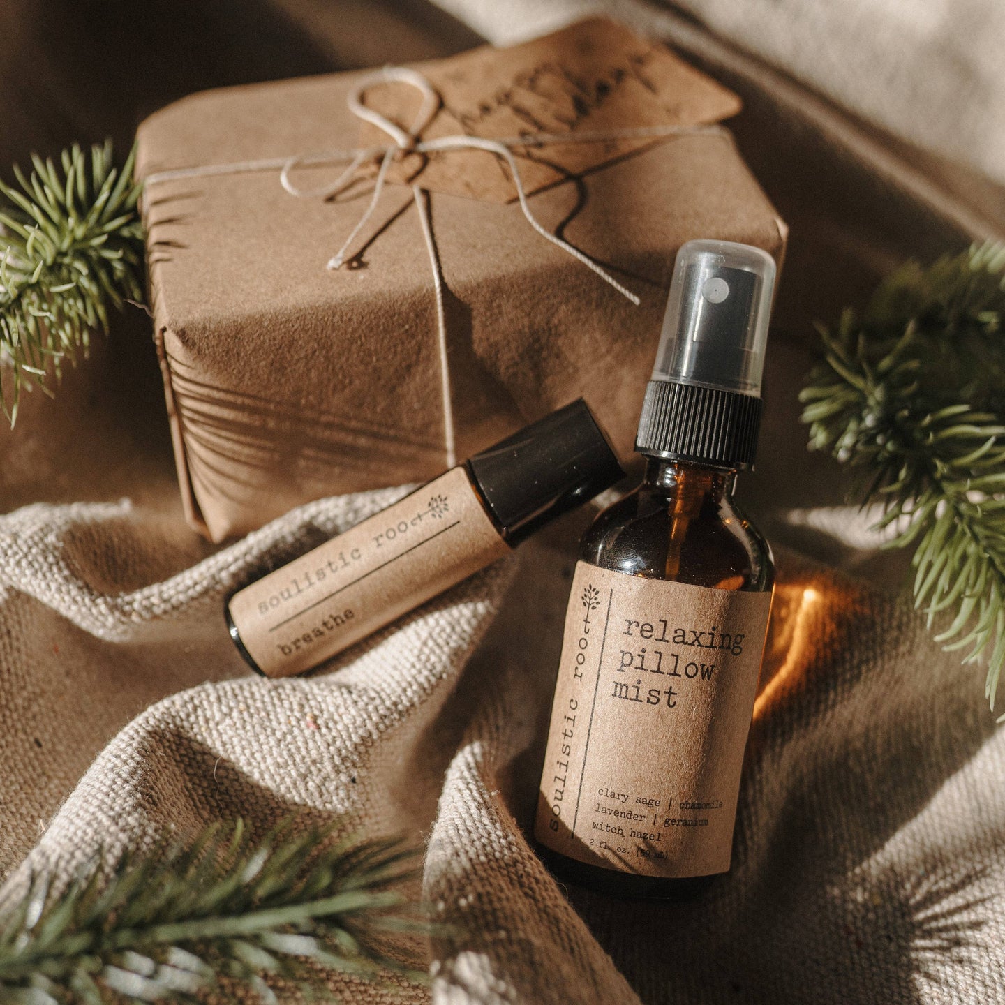 4 oz. Relaxing Pillow + Linen Spray |Lavender Room Spray for Sleep