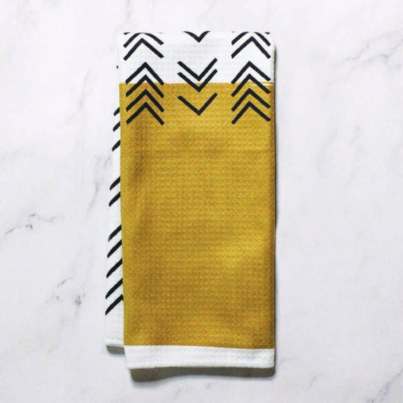 Chevron Colorblock Dish Towel - 16''x24''