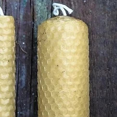 Hand Rolled Pillar Candle