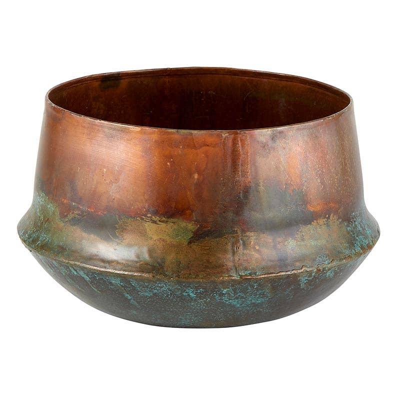 Modern Planter - Copper Blue Planter Large